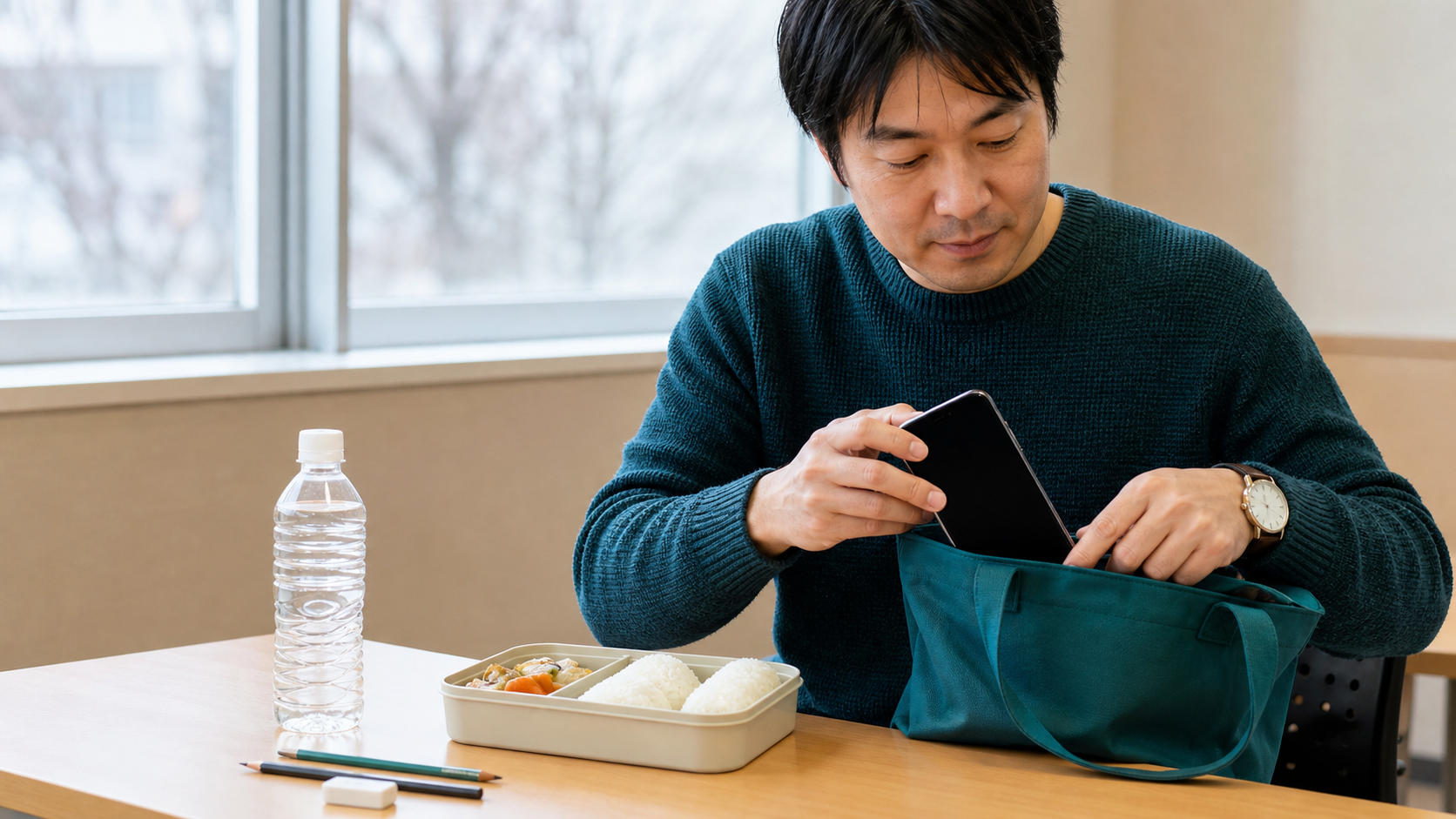 昼休みと午後試験は受験パートに合わせて動く