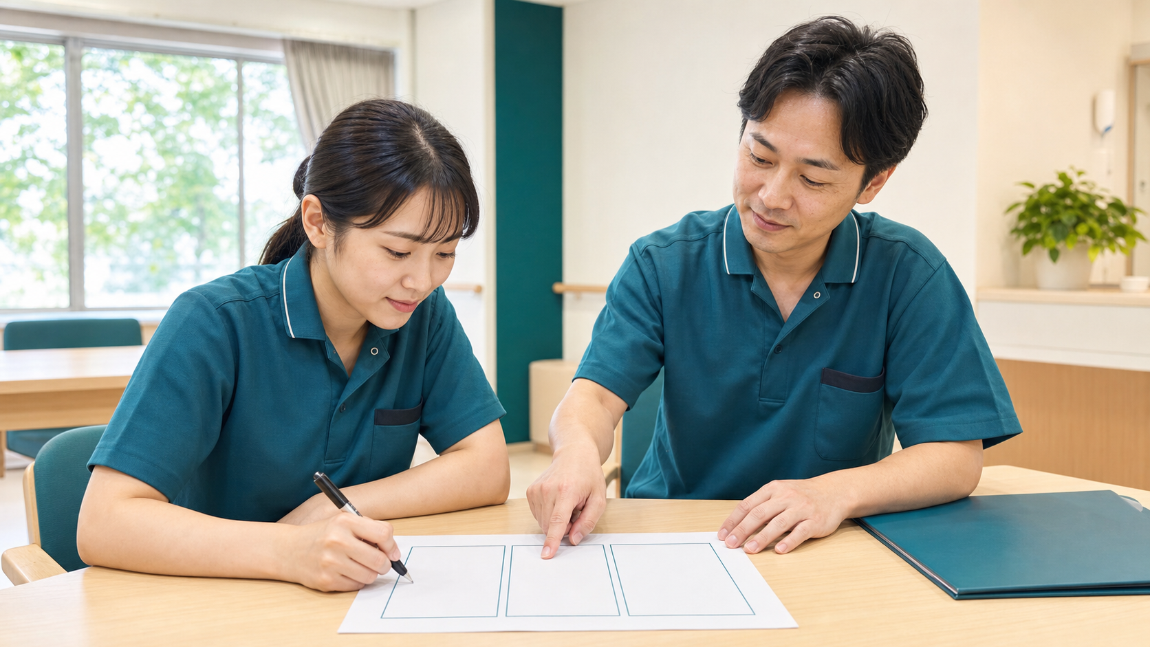 介護士の目標は「行動・期限・評価方法」まで書く