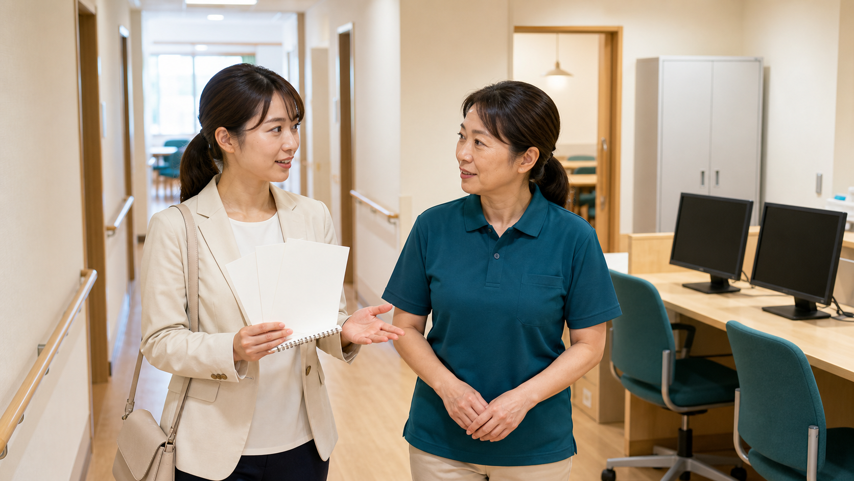 逆質問・不適切な質問・施設見学への対応を決める