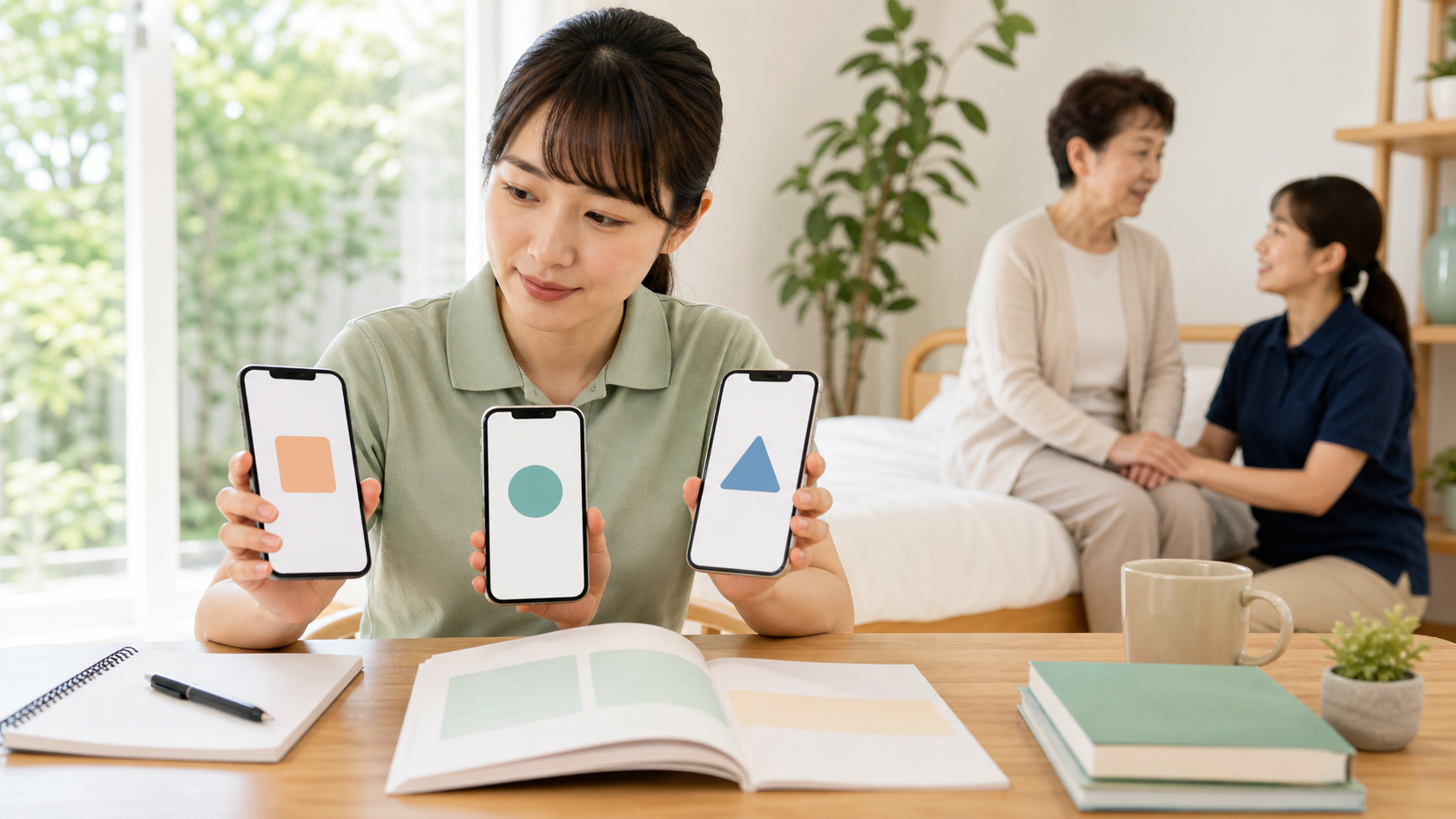 介護福祉士の受験対策アプリは目的別に選ぶ