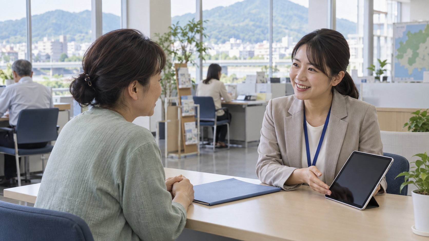 公的な就職相談窓口で求人を探す介護職