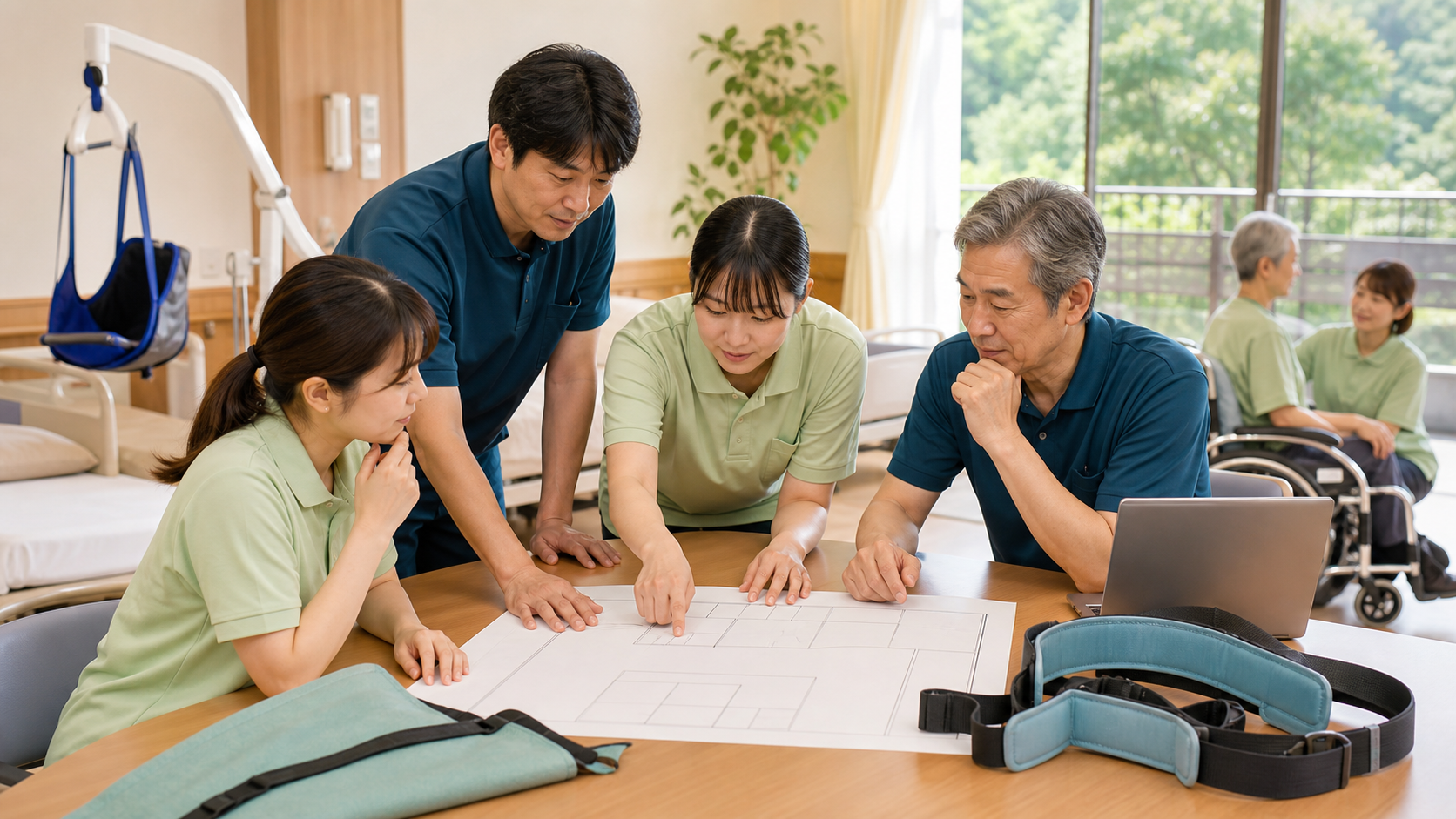 STEP1〜4で職場の腰痛対策を見直す